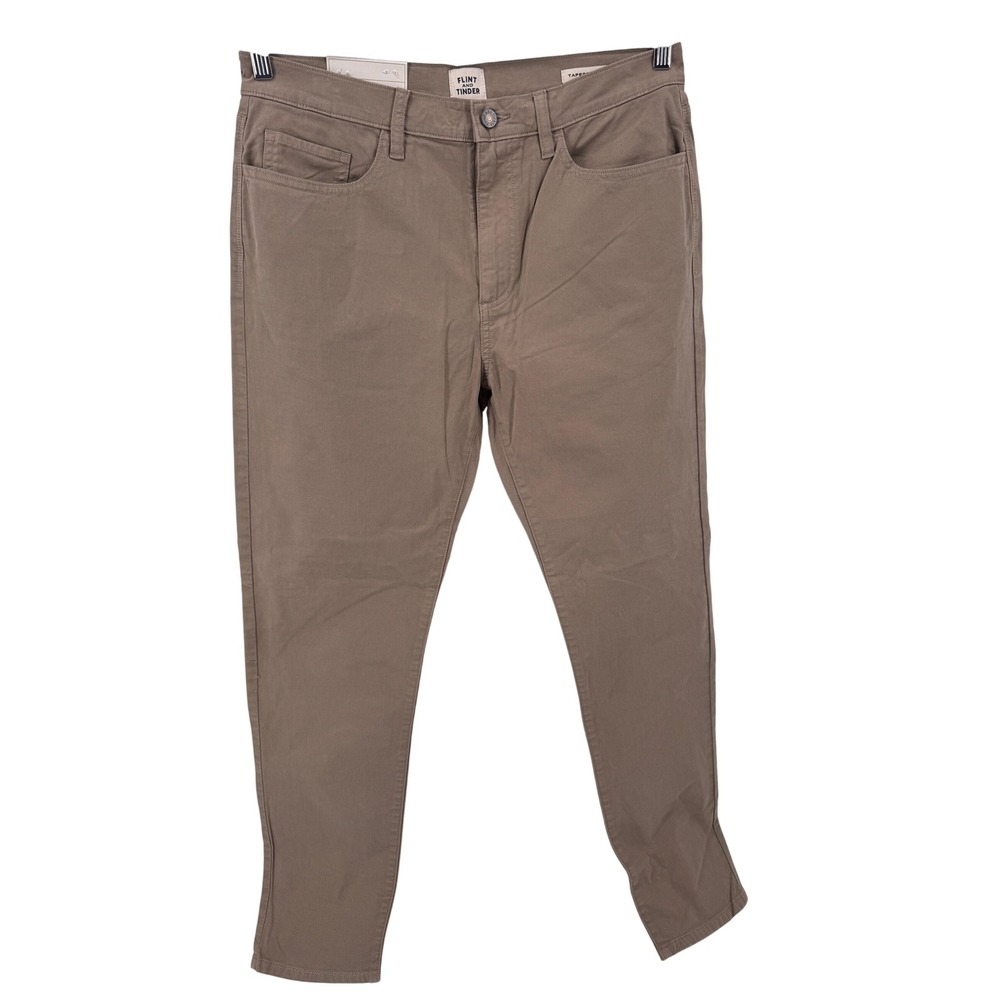 Flint and Tinder Pants 32x32 Tapered Fit Chino Men's Huckberry ‎ Beige